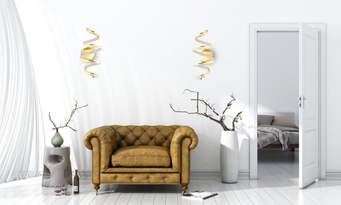 LAMPĂ LED SPRING APP827-W GOLD [7]