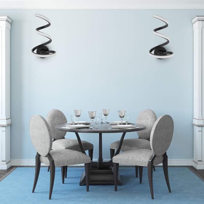 LAMPĂ LED SPRING UP APP829-W BLACK MATT [5]
