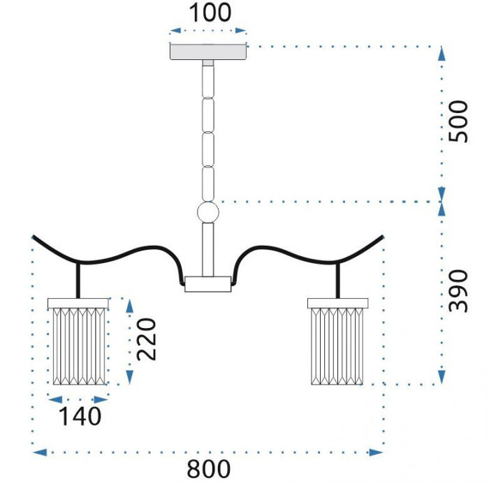 Lampa Lustra 300750 [6]
