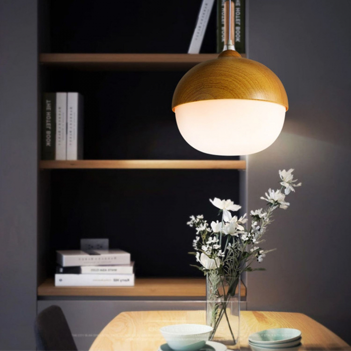 Lampa Metal Wood APP951-1CP Ground [6]