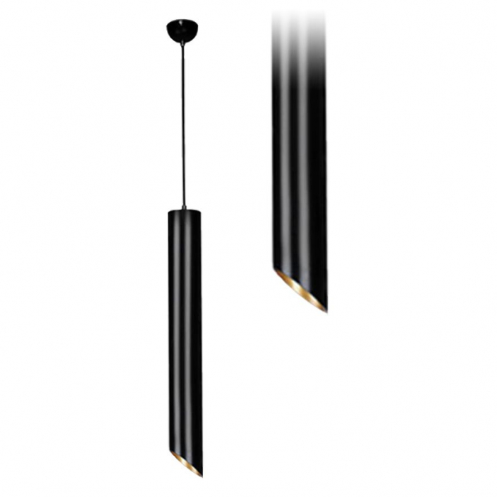 LAMPĂ MODERNĂ AURIE NEAGRA 30 CM APP574-1CP [1]