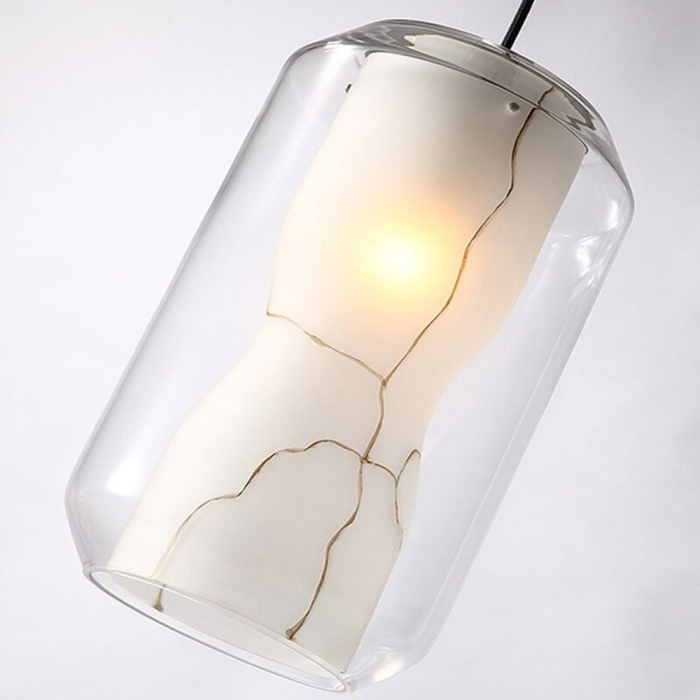 LAMPĂ MODERNĂ AURIE NEAGRA WHITE MARBLE  APP909-1CP [4]