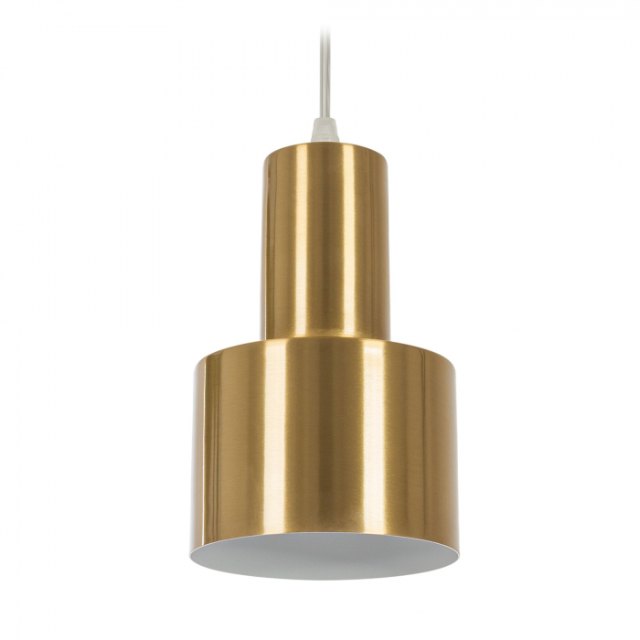 Lampă modernă de tavan din metal auriu [3]