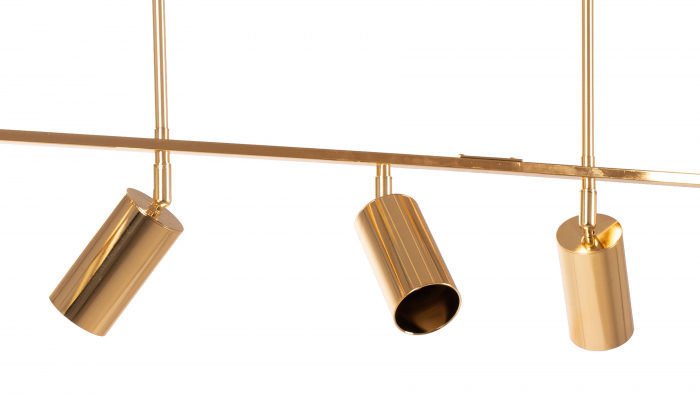 LAMPĂ MODERNĂ METALICĂ AURIE APP612-5C [3]