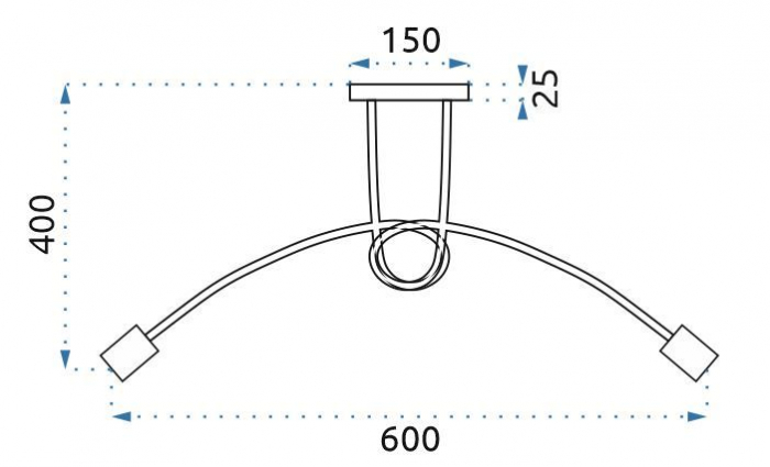 Lampa Paradise 3 Black [7]