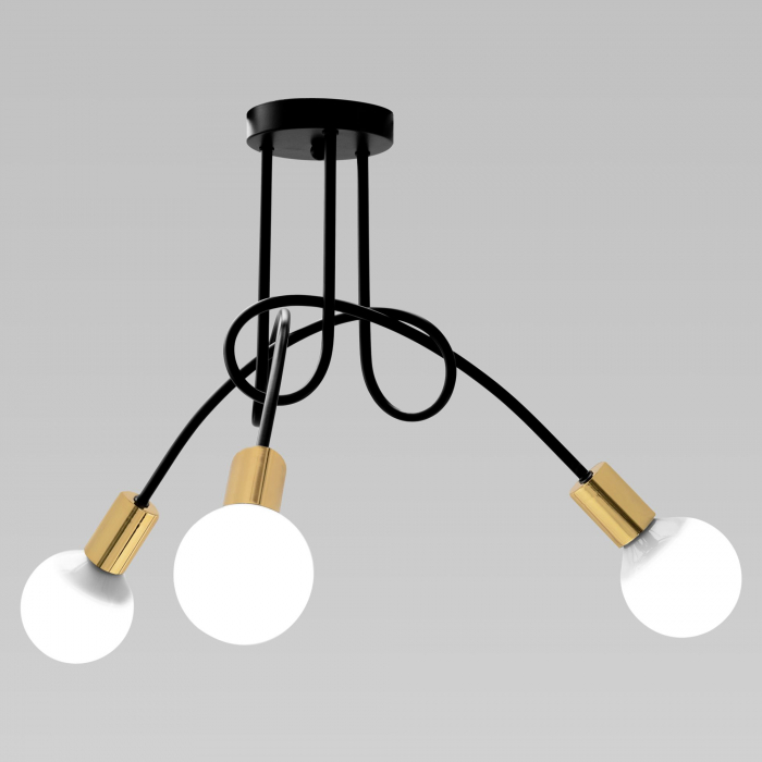Lampa Paradise 3 Black Gold APP517-3C [3]