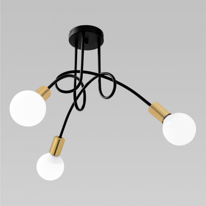 Lampa Paradise 3 Black Gold APP517-3C [2]