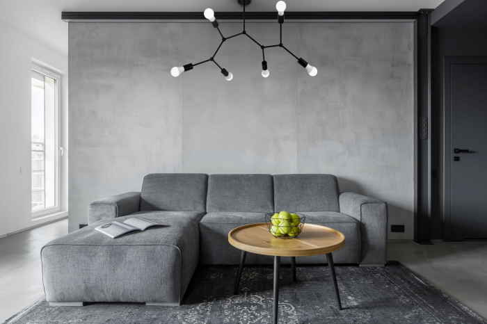LAMPA PLAFON CLASIC NEAGRA METAL LOFT APP737-6C [3]