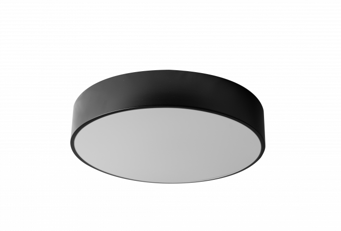 Lampa Plafoniera 50cm rotunda negru app644-4c [2]