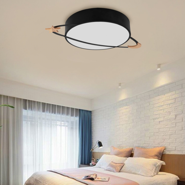 Lampa Plafoniera Moon Black APP864-C [5]