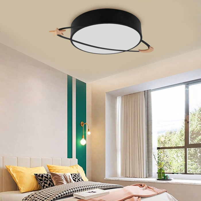 Lampa Plafoniera Moon Black APP864-C [3]