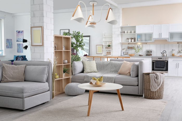 Lampa scandinavă cu trei brațe, alba APP604-3C [6]