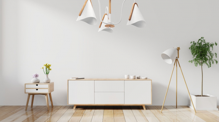 Lampa scandinavă cu trei brațe, alba APP604-3C [7]