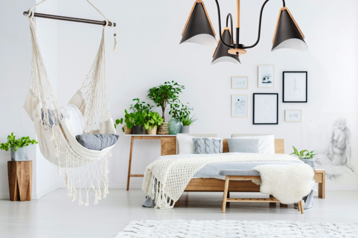 Lampa scandinavă cu trei brațe, neagră, APP605-3C [5]
