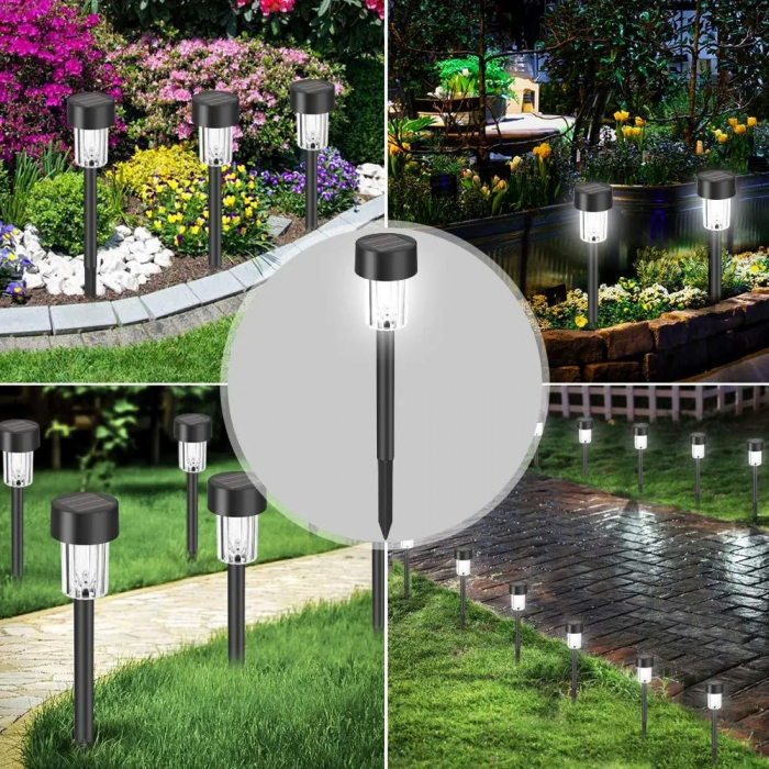Lampa solara LED P60258 BLACK - 10 bucati [7]