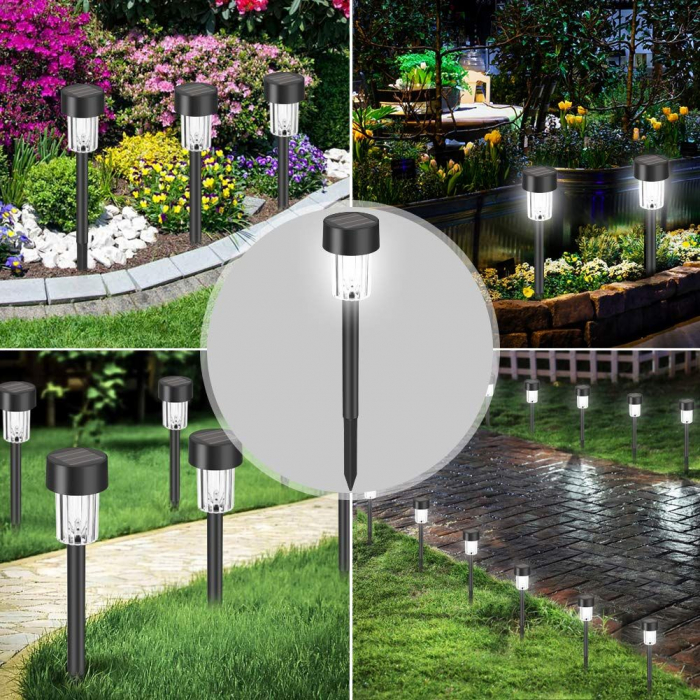 Lampa solara LED pentru pamant P60258 BLACK [8]