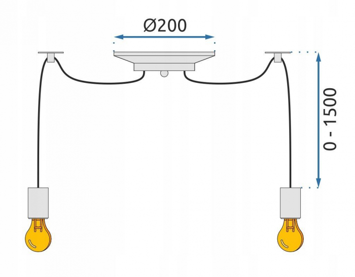 Lampa Spider Rope 10 [8]