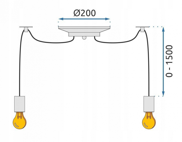 Lampa Spider Rope 6 [8]