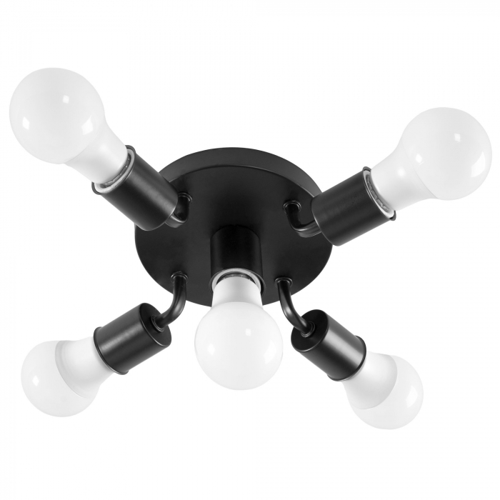Lampa Spot reflectorizanta metalica Negru APP705-5c [2]