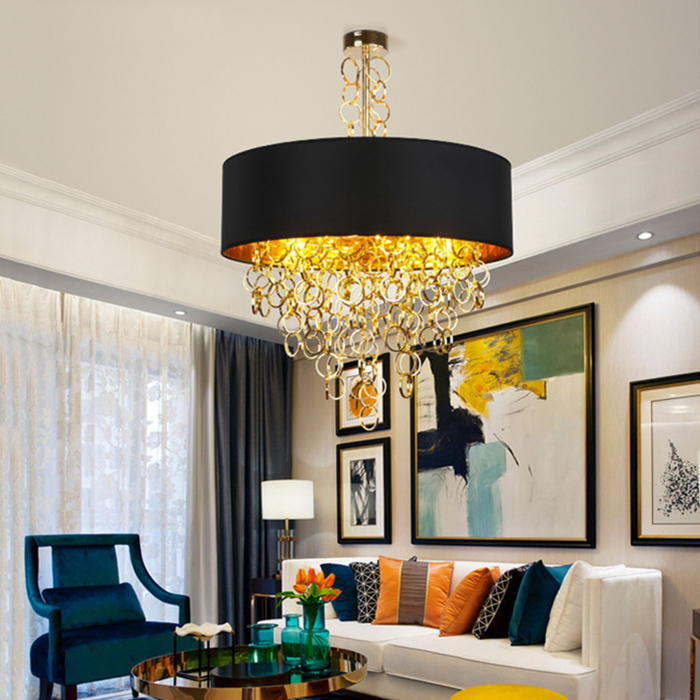 Lampa SUSPENDABILA Black Gold 45cm APP683-3CP [8]