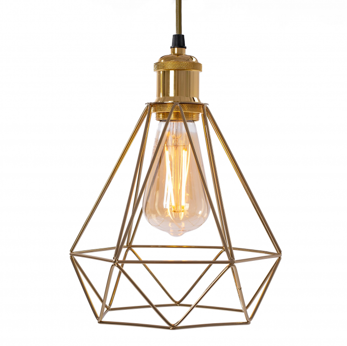 LAMPA SUSPENDABILA DIAMANT Light Gold 392197 [1]