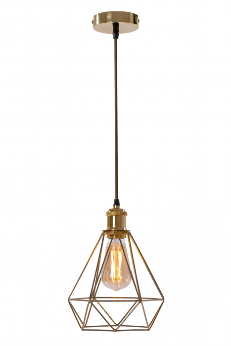 LAMPA SUSPENDABILA DIAMANT Light Gold 392197 [2]