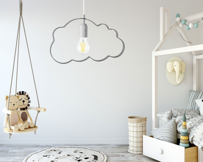 LAMPA SUSPENDABILA norisori gri [2]