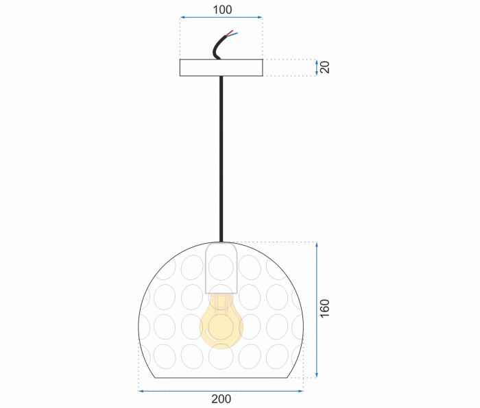 Lampa SUSPENDABILA oglinda Silver APP275-1CP [4]