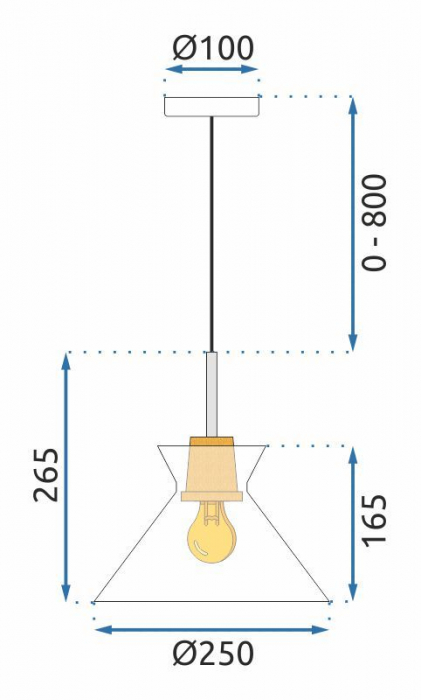 Lampă suspendată AAPP1183-1CP B [8]