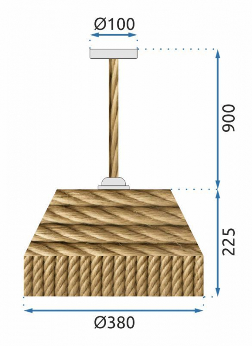 Lampă suspendată APP1067-1CP [6]