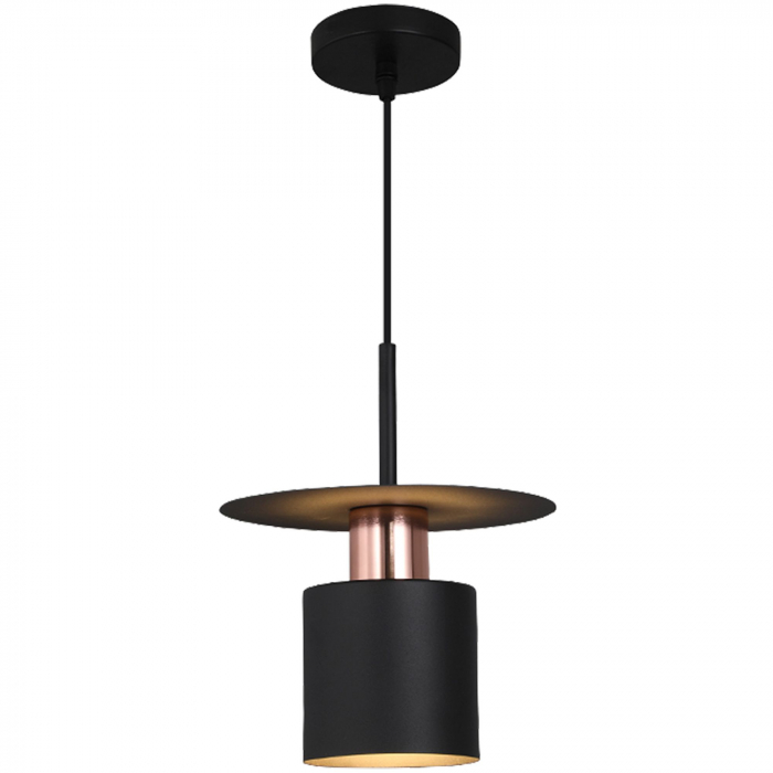 Lampă suspendată APP1145-1CP Black Rose Gold [4]