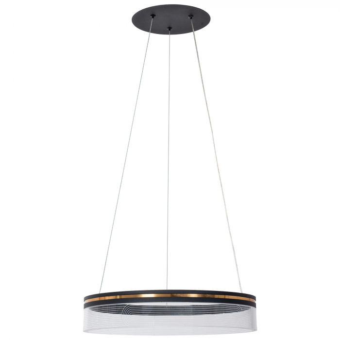 Lampă suspendată APP1191-CP 40cm Black [3]
