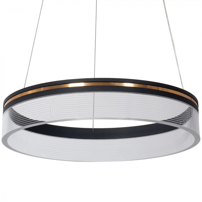 Lampă suspendată APP1191-CP 40cm Black [5]