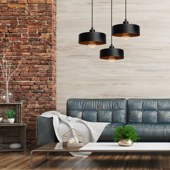 Lampă suspendată APP1334-3CP Black Gold [4]