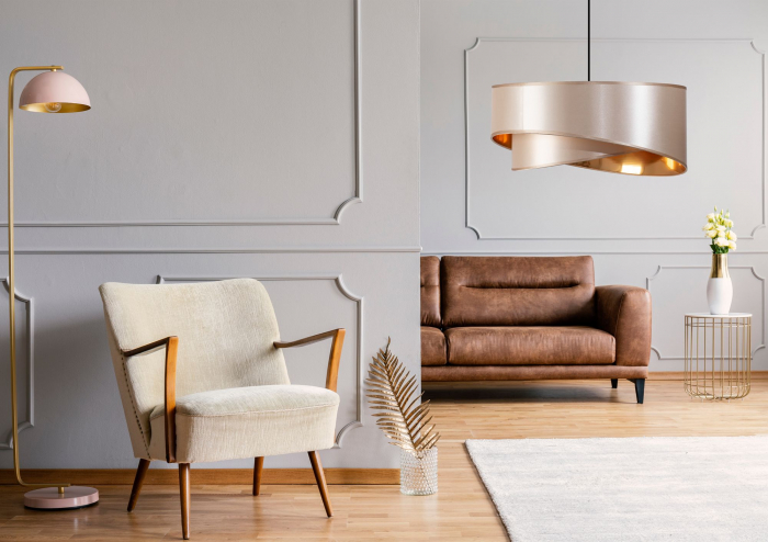 Lampă suspendată Beige Gold 50cm APP970-1CP [6]