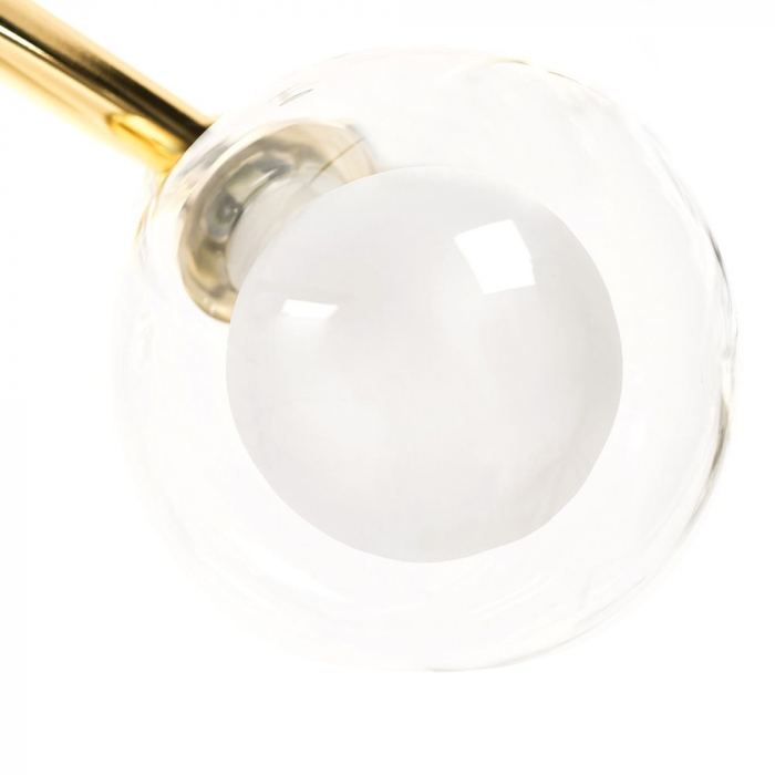 Lampă suspendată Bile de sticlă aurie APP639-4CP [2]