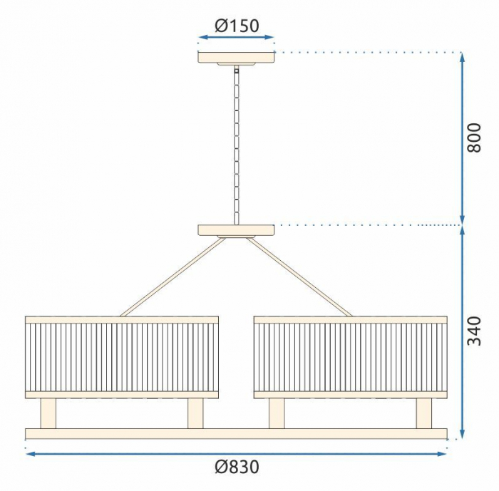 Lampă suspendată Cristal APP789-6C [9]