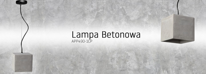 Lampă suspendată de  tavan din beton APP490-1CP [7]