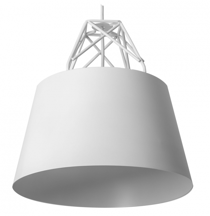 Lampă suspendată de tavan din metal alb APP423-1CP [2]