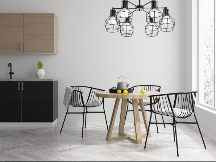 Lampă suspendată de tavan din metal Loft APP735-6C [8]