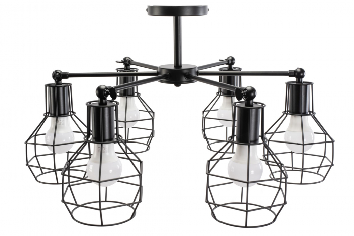 Lampă suspendată de tavan din metal Loft APP735-6C [2]