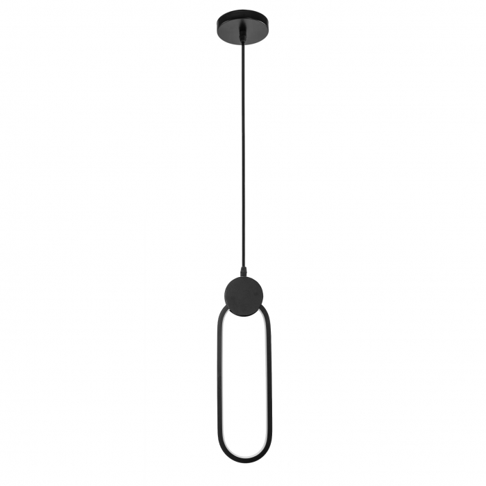 Lampă suspendată de tavan LED APP851-CP BLACK [2]