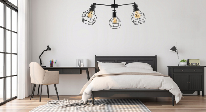 Lampă suspendată de tavan metalica Loft APP734-3C [4]