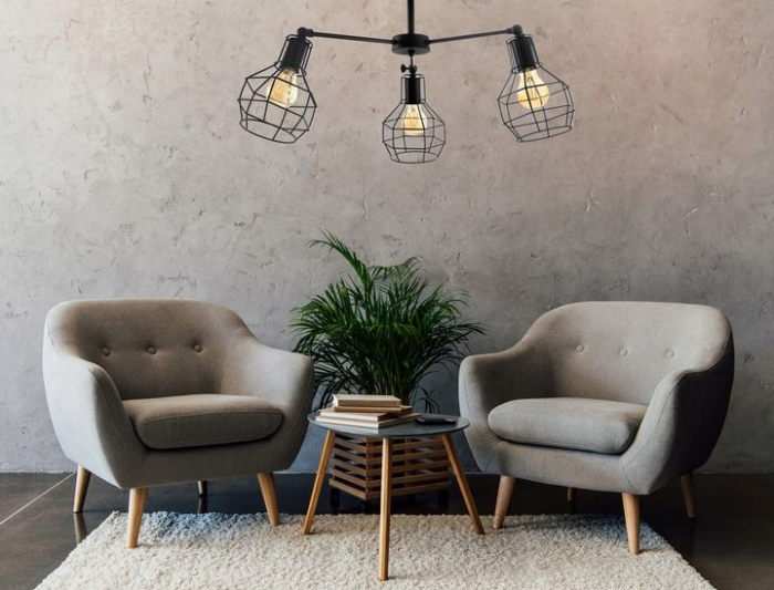Lampă suspendată de tavan metalica Loft APP734-3C [2]