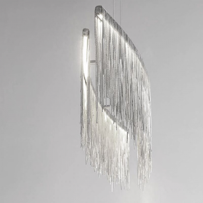 Lampă suspendată Glamour LED Chain APP891-CP [2]
