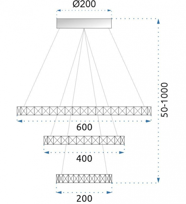 Lampă Vegas 20/40/60 + telecomandă APP657 [7]