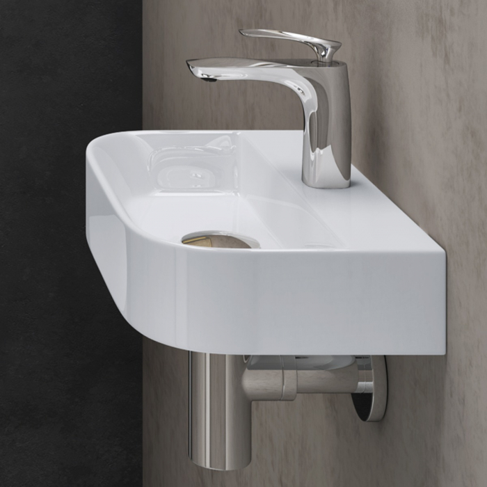 Lavoar Astra 003, alb lucios, montaj pe blat sau suspendat, ceramica [4]