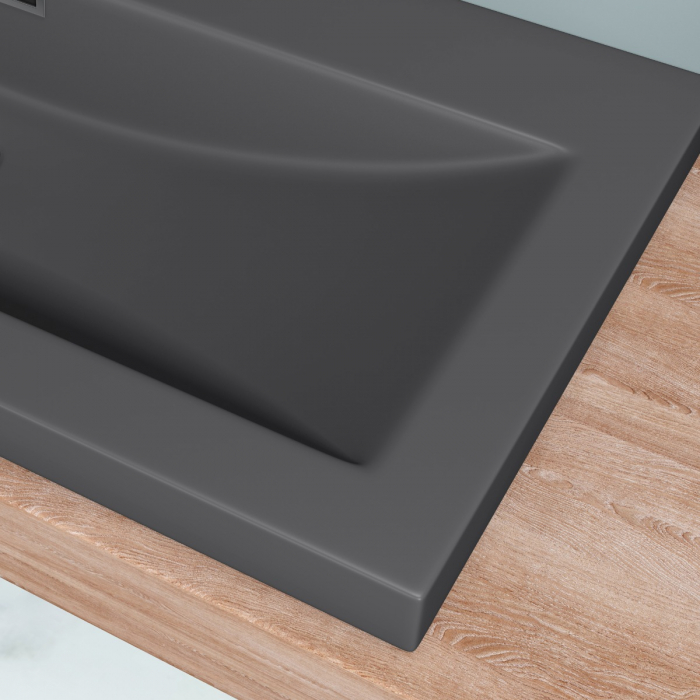 Lavoar Astra 01, alb sau negru, 60-76 sau 100 cm, montaj incorporat, compozit [8]