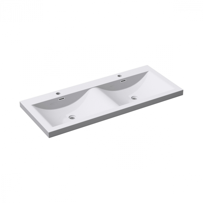 Lavoar Astra 03, alb lucios, 120 sau 144 cm, montaj incorporat, compozit [8]