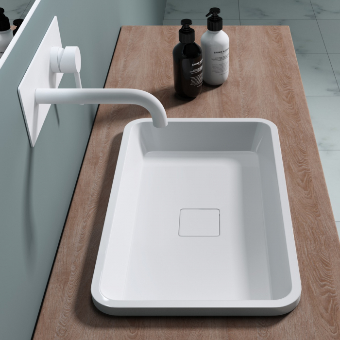 Lavoar Astra 104, alb sau negru, 53 sau 60 cm, montaj incorporat, compozit [6]